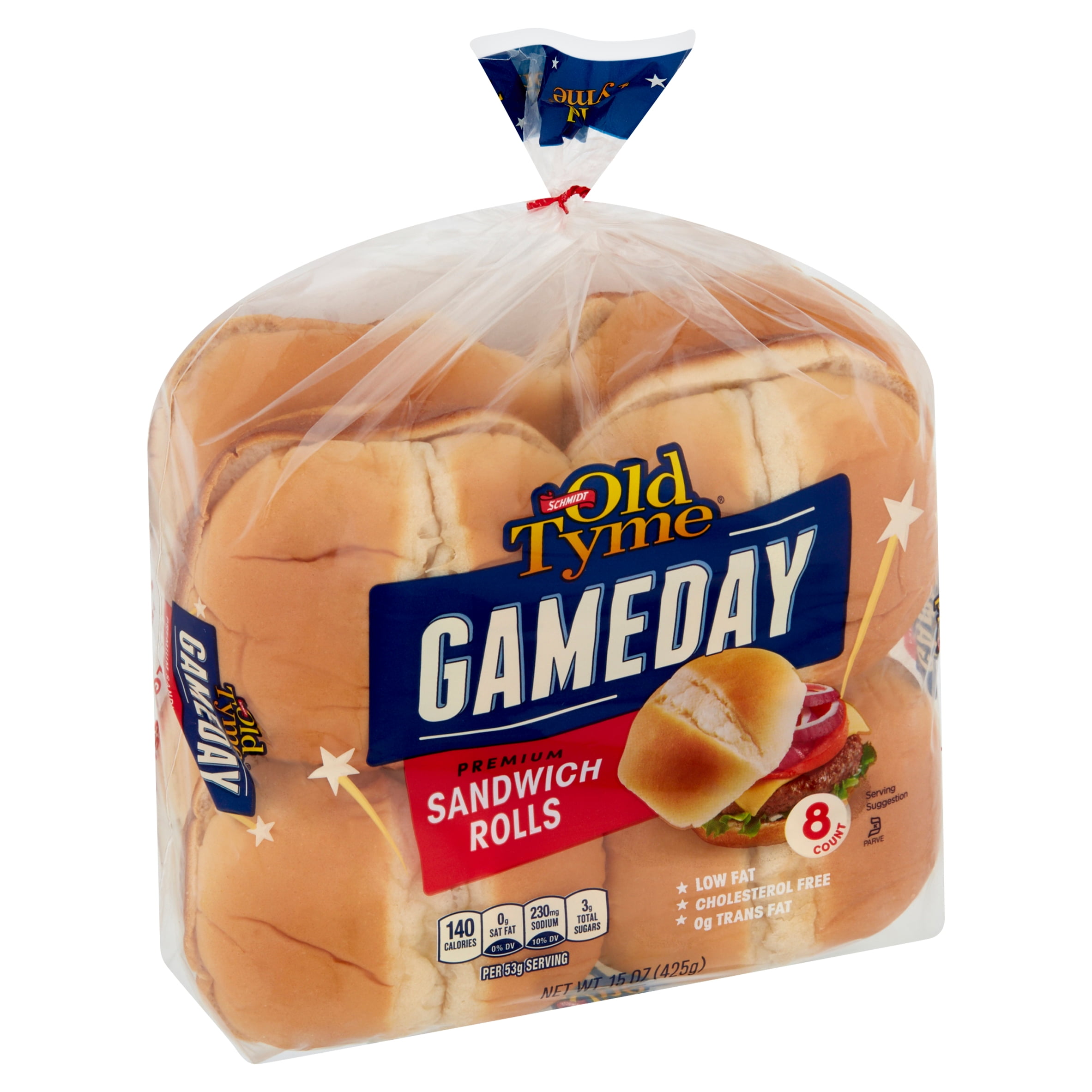 Schmidt Old Tyme Gameday Premium Sandwich Rolls, 8 count, 15 oz