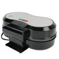 thumbnail image 1 of Mini Pancake Maker with Double Non Stick Plate, 850W Small Electric Grill for Burger Breakfast Lunch Snacks, Aluminum Heating Plate, Safe Touch Handle, 1 of 7