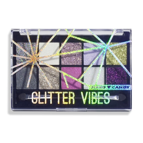 Hard Candy Glitteratzi Glitter Palette, Glitter Vibes .42oz