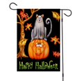 thumbnail image 1 of Jardín De Halloween Bandera De Vacaciones De Lino De Doble Cara Decoración De Patio Para Vallas Paredes De Ventanas seitruly HA041436-03, 1 of 6