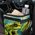 thumbnail image 6 of Frog Foldable Car Trash Can with Lid, Leak-Proof, and Hanging Storage Bag - Car Trash Bin/Garbage Can, 6 of 6