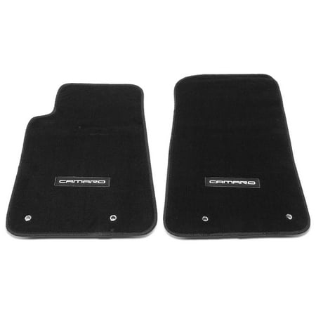 Camaro 12 Bolt NRG Innovations FMR -901 For 2010 to 2015 Chevy Camaro Pair Front Floor Mat Pads Carpet (Left+Right) 11 12 13 14 ()