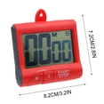 thumbnail image 4 of Kitchen Timer under $5! Xqxayjr Digital Kitchen Timer with Magnet and Clip, Countdown Alarm Clock for Cooking and Baking, Large Display Timer for Home and Office, 4 of 4
