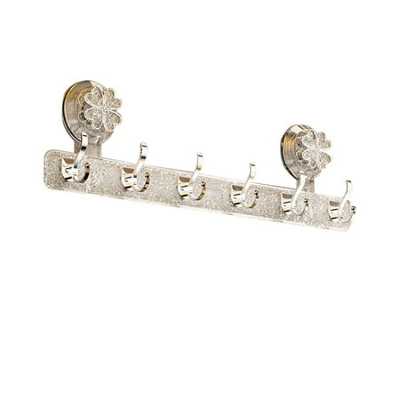 

Suction Cup Hooks Strong Load-bearing Bathroom No-hole Non-marking Multifunctional Load-bearing Hooks Can Hang Towels Bath Towels Clothes Sundries