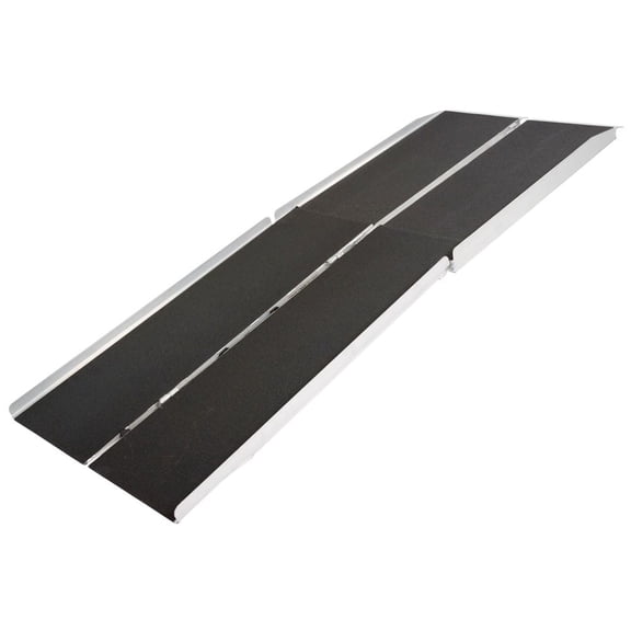 Silver Spring Aluminum Multi-Fold Wheelchair Ramp - 7' Long