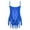 Royal Blue, variant on TiaoBug Kids Girls Sequins Fringed Latin Dance Leotard Gymnastic Tassel Dress Jazz Dancewear Royal Blue 14