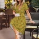 thumbnail image 3 of Disketp Corn 6 para Vestido de Manga Corta para Mujeres, Vestidos de Verano para Mujeres, Casual y Holgado para la Playa, 3 of 6