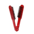 thumbnail image 3 of Cepillo alisador de cabello de doble cara, resistente a altas temperaturas, 3 of 14