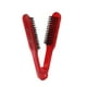 thumbnail image 3 of Alisador de abrazadera de cepillo de doble cara, cepillo alisador de cabello Cepillo de cabello de abrazadera alta Cepillo de cabello de doble cara confiable y duradero, 3 of 9