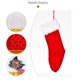 thumbnail image 4 of Ounissouiy Accesorios de calcetín de Navidad diseño de escena interior Prop decoración colgante tejer calcetines de Navidad bolsa de regalo decoración Kits de decoración para fiestas Verde Ounissouiy HA068304-01, 4 of 6