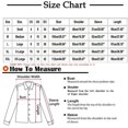thumbnail image 3 of ZHAOCHENG Abrigo largo de mezcla de lana a cuadros para mujer, chaquetas tipo chaquetón, camisas casuales de franela con botones y manga larga para novio, 3 of 5