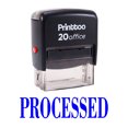 thumbnail image 1 of Printtoo Self Inking PROCESSED Rubber Stamp Office Stationary Stamp-Blue, 1 of 1