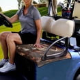thumbnail image 2 of Jeiento Camo Deer Universal Golf Cart Seat Covers for Women Men American Flag Non-Slip Golf Cart Seat Towel Blanket Golf Cart Accessories, 2 of 5