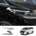 thumbnail image 5 of Car Headlight Eyebrows Trim Cover for Alphard 40 Series 2023+ Head Light Lamp Eyelid Trim Stickers, 5 of 5