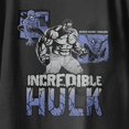 thumbnail image 3 of Marvel Spider-Man Brand New Day Youth Hulk Classic Sketch Retro T-Shirt (Black, XS-XL), 3 of 4