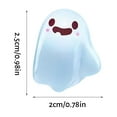 thumbnail image 3 of Glow in The Dark Mini Ghost Figures with Box, Light-Up Ghost Figurines in 6 Designs with Mini Box Glow-in-The-Dark Miniature Resin Ghost Model for Home Decorate (Random#018), 3 of 8