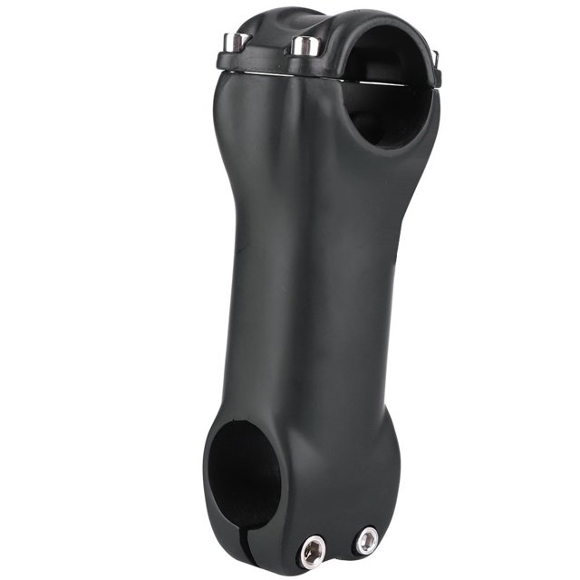 Estrela Mountain Road Bicicleta de fibra de carbono Vástago de tubo de 6 grados para manillar de 31,8 mm (90 mm)
