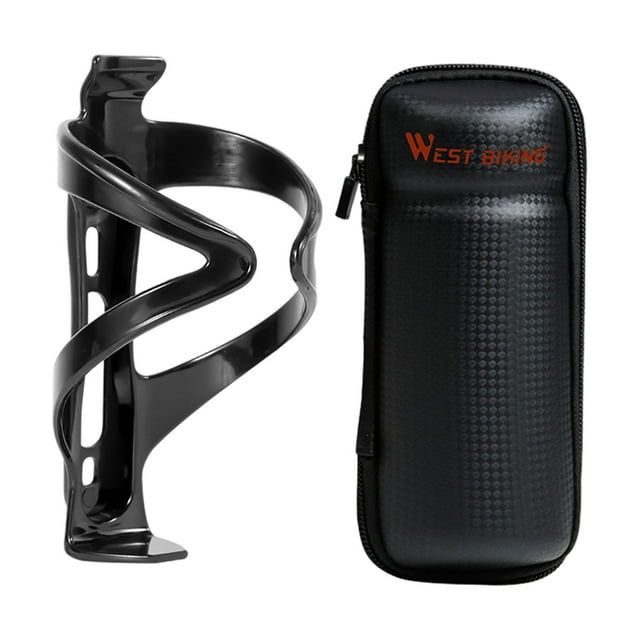 Bolsa de herramientas para jaula de botella de bicicleta de carretera con soporte para botella de agua, bolsa para bicicleta, herramientas de fijación Bolsa de fibra de carbono Zulema almacenamiento de botellas de bicicleta