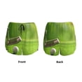 thumbnail image 3 of Lsque golf ball after putting to the golf hole Printed Women's Running Shorts with Liner Pockets,Elastic Quick Dry Workout Athletic Gym Yoga Shorts,Womens High Waist Shorts-Medium, 3 of 7