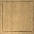 thumbnail image 1 of Ahgly Company Indoor Square Oriental Brown Industrial Area Rugs, 3' Square, 1 of 4