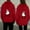 011Red, variant on Generic Unisex Matching Couples 2D Hoodie,Unique and Meaningful Design, Gifts for Him Her and Love Anniversary