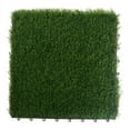 thumbnail image 3 of FELTECHELECTR 1Set Grass Turf Rug for Yard Wooden Deck with Easy Assembly Maintenance Free, 3 of 8