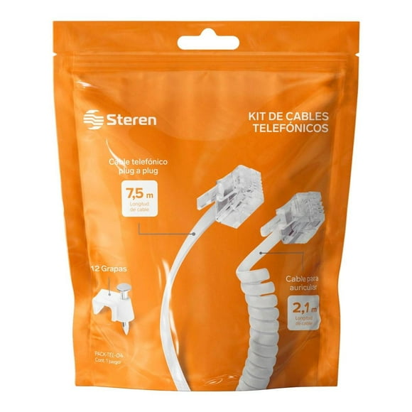 Kit De Cables Telefonicos Steren