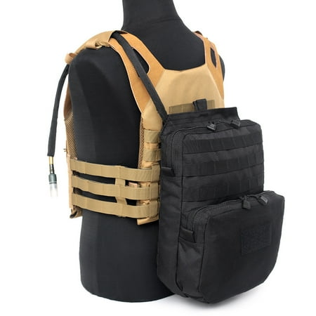 Tactical Molle Backpack Military Hydration Pack Airsoft Combat Water Bag Hunting