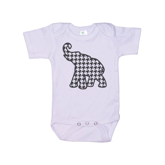 Houndstooth Elephant Onesie