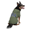 thumbnail image 5 of Gap Pet, Dog Clothes, Green Classic Pet Hoodie, 5 of 7