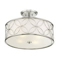 thumbnail image 4 of Reid 4-Light Ceiling Light in Polished Nickel, 4 of 5