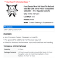 thumbnail image 2 of Front Control Arm Ball Joint Tie Rod and Sway Bar Link Kit 10 Piece - Compatible with 2007 - 2012 Hyundai Santa Fe 2008 2009 2010 2011, 2 of 2