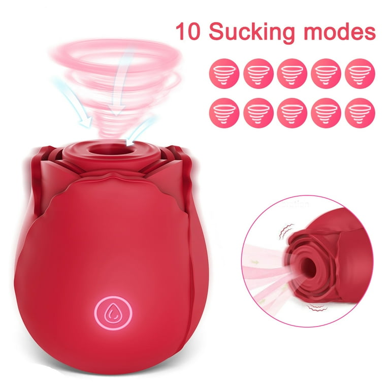 TLUDA Rose Toy Sucking Vibrator Adult Sex Toys for Women and Couples