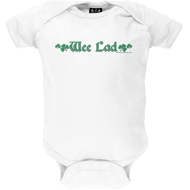 St. Patricks Day - Wee Lad Irish Baby One Piece