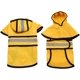 thumbnail image 3 of Nvzi Chubasquero reflectante para perros con capucha y orificio para arnés, impermeable, para perros pequeños, medianos y cachorros (pequeño, amarillo), 3 of 4
