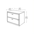 thumbnail image 4 of Bush Business Furniture Series A 36" Lateral File Cabinet in Slate, 4 of 4