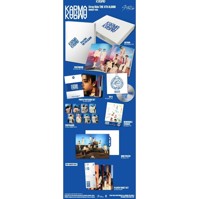 Stray Kids KARMA walmart 限定フォトカード Stray Kids KARMA walmart 限定フォトカード Walmart] Take a