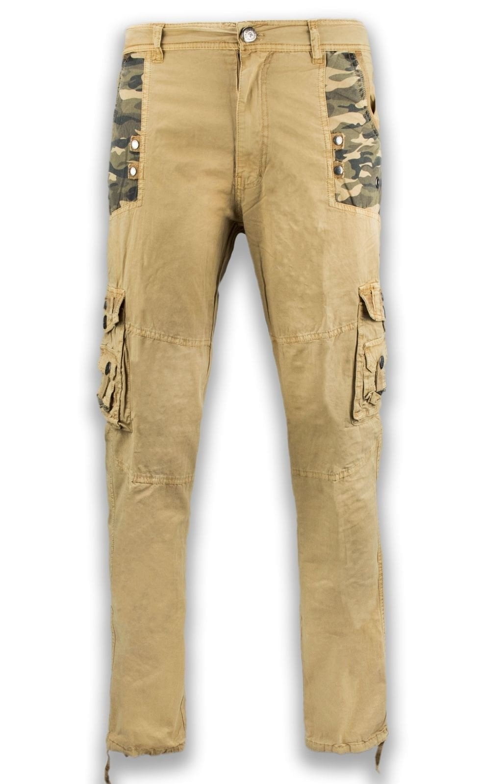 mens cargo shorts with zipper side pockets