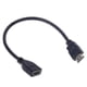 thumbnail image 3 of 1pc 15cm/30cm Hdmi Male To Female Extension Cable Hdmi Protector Extender Cord, 3 of 5