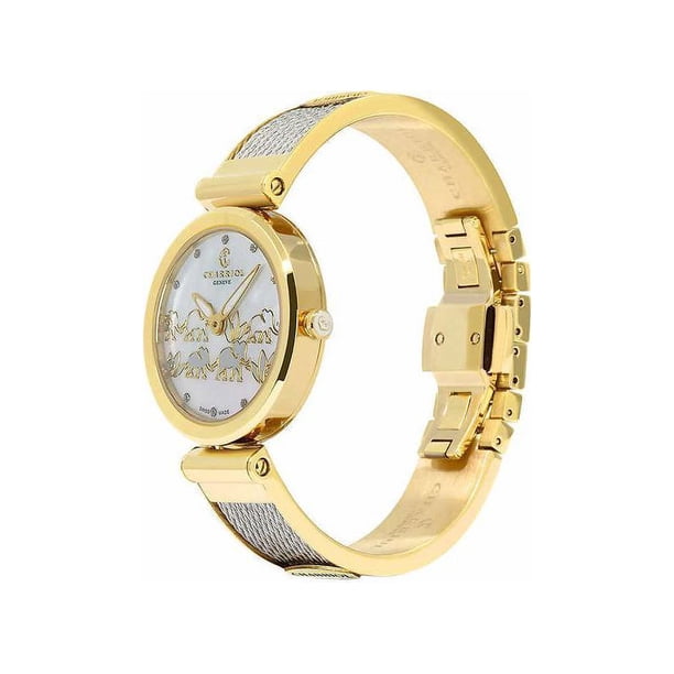CHARRIOL Forever Elephant White Mother of Pearl Dial Ladies 