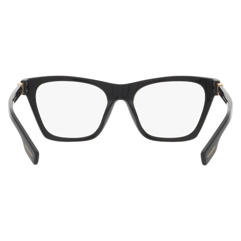 BURBERRY B 2355 3001 BLACK WOMEN EYEGLASSES 52MM 18 140 Burberry 0BE2355-3001 52mm New Eyeglasses - Walmart.com main image 3