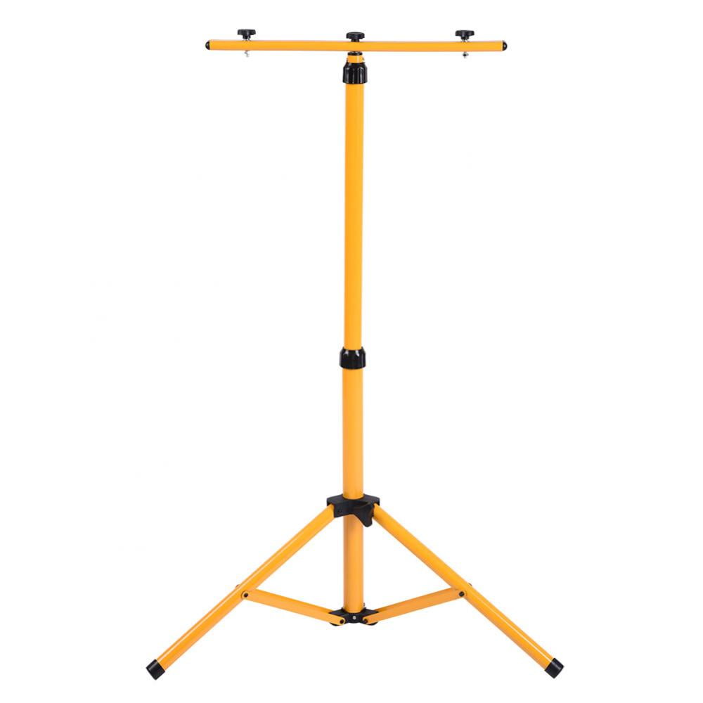 Floodlight Tripod Telescopic Halogen Twin Adjustable Stand Portable Solid Stable 