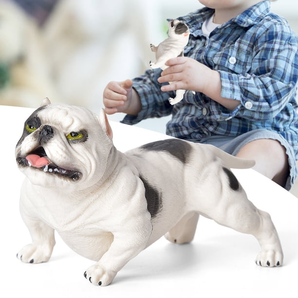Juguete modelo animal, modelo de perro de simulación, juguete para perro, decoración para perro, diseño de última generación