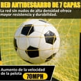 thumbnail image 4 of Wumubs Portería de Fútbol de 12×6 Pies con Base Metálica Plegable, Red Portátil de Instalación Rápida para Entrenamiento en Patio Trasero Interior y Exterior, con Bolsa de Transporte, 4 of 8