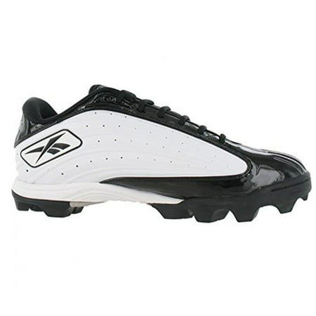 REEBOK OUTSIDE SPEED LOW M MENS FOOTBALL CLEATS WHITE BLACK Size (The Best Football Cleats For Speed)