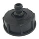 thumbnail image 5 of Adaptador de válvula de IBC de 2 s (60 mm) para rosca de 1/2 y tubo de manguera de 19 mm, fácil de utilizar, duradero, 2 piez, 5 of 9