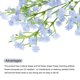 thumbnail image 4 of Flores Artificiales Unique Bargains Gypsophila Multicolor 3 Ramas 15 Piezas Tacto Real, 4 of 6