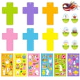 thumbnail image 3 of Cheapark Resurrection Shape Scene Decoration Card with Stickers Gift Set for Easter Craft and Spring Holiday Activity, 3 of 6