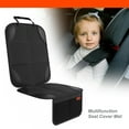 thumbnail image 2 of Luckybay Car Seat Protector and Car Backseat Organizer Set, Kick Mat with Touch Screen Tablet Holder and Storage Pockets, 2 of 7