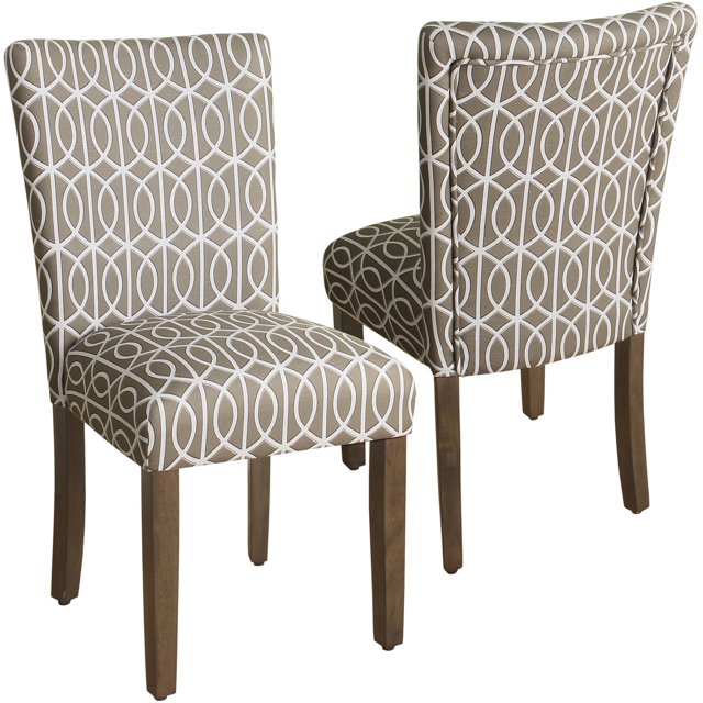 HomePop Parsons Dining Chairs (set of 2), Multiple Colors